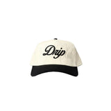 Gorra Sign Beige and Beige Drip Club detalle - snapback streetwear Costa Rica