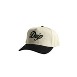 Gorra Sign Beige and Beige Drip Club frente - snapback tono arena streetwear Costa Rica