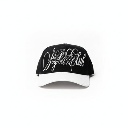Gorra Sign White and Black Drip Club detalle - snapback streetwear Costa Rica