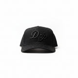 Gorra Whole Stone Black Drip Club lateral - snapback stone wash Costa Rica