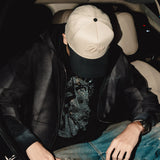 Gorra Worldwide Cream Drip detalle bordado - snapback Drip Club Costa Rica