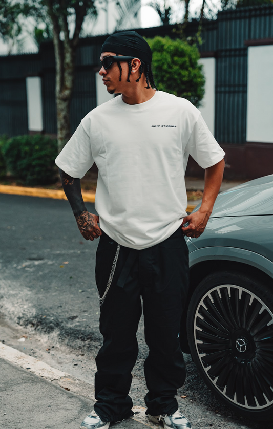 NEW STUDIOS TEE DRIP BLANCA
