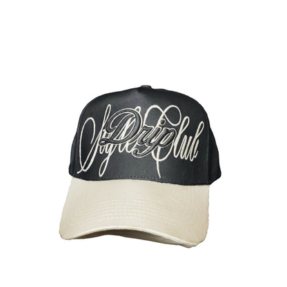 CAP DRIP SIGN BLACK AND BEIGE