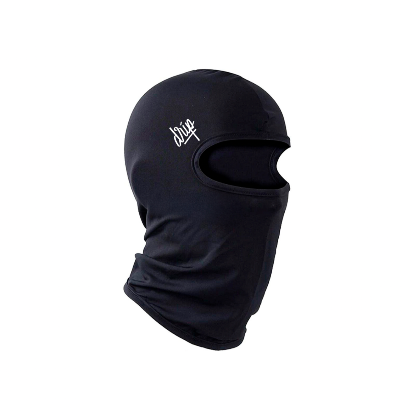 Ski Mask negro Drip Club frente - accesorio streetwear Costa Rica